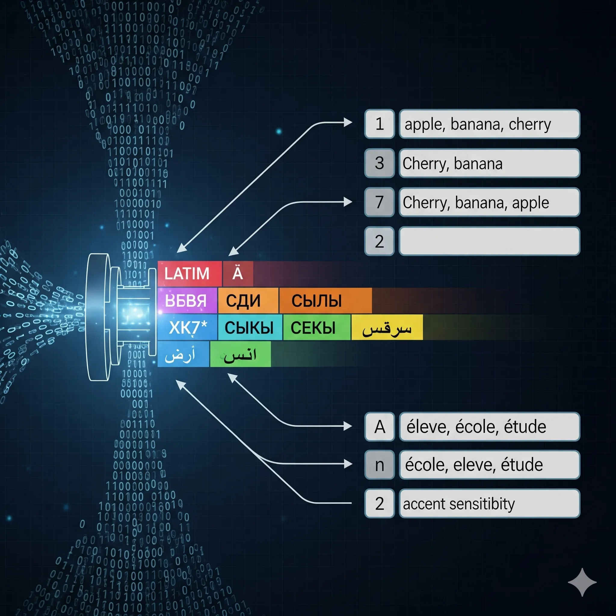 مرجع شامل للترميزات Character Encodings والـ Collations في قواعد البيانات